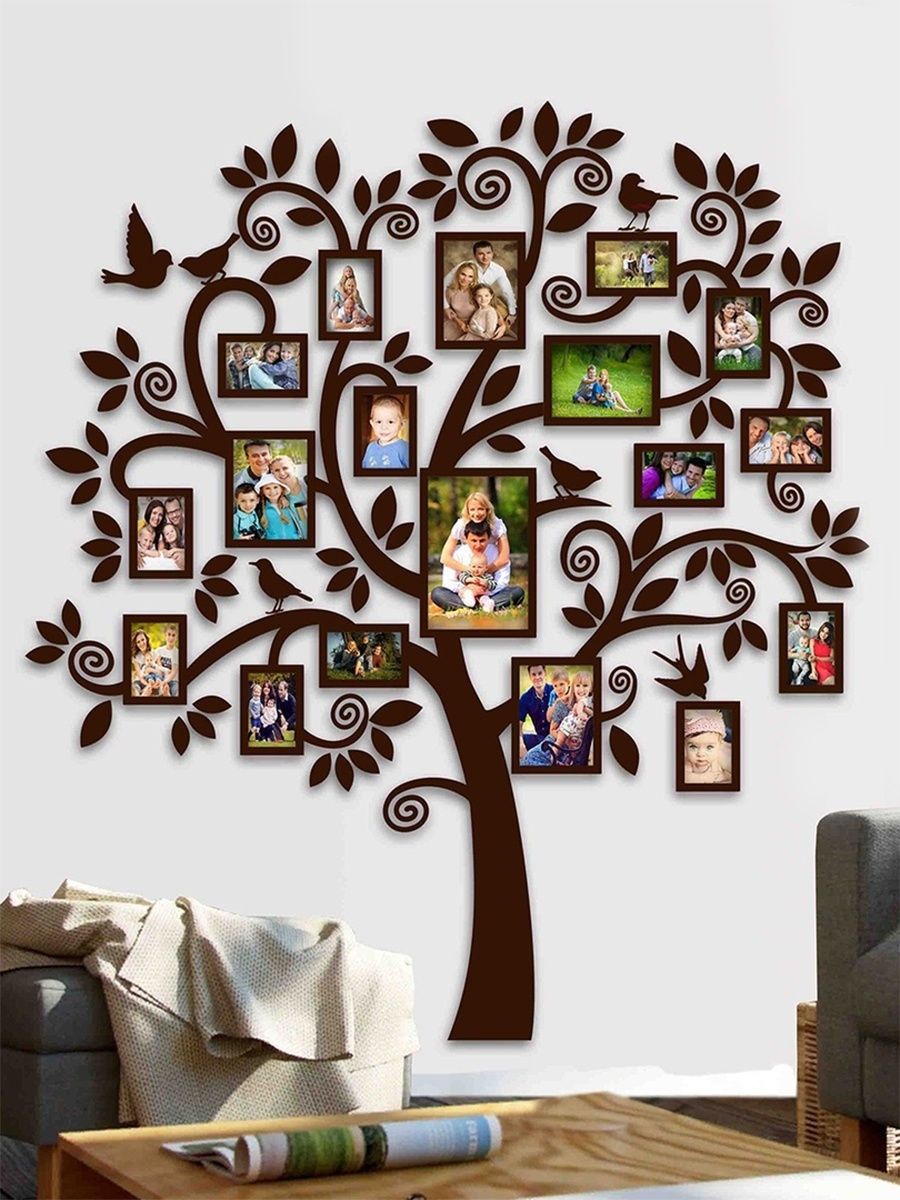 Фоторамка Семейное Дерево На Стену
