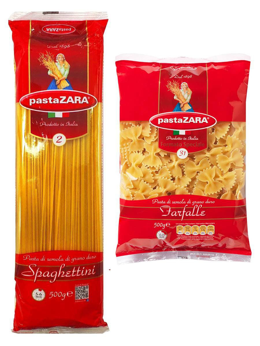 Паста Зара 500г спагетти