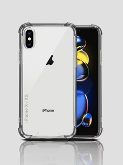 Чехол на Apple iPhone X, XS прозрачный