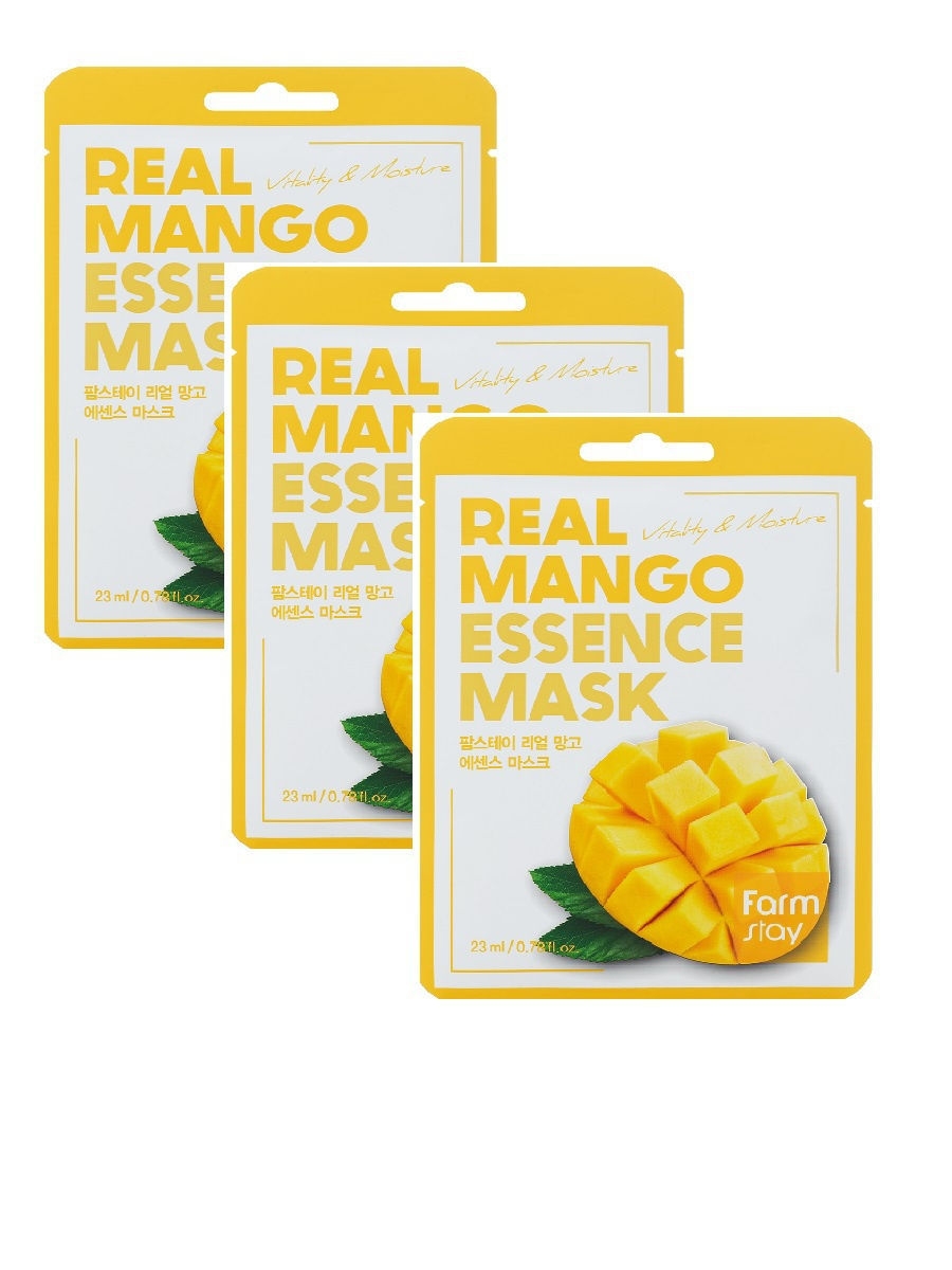 Farm stay mask. Тканевая маска для лица с экстрактом манго Farmstay real Mango Essence Mask 23ml. Тканевая маска для лица Farmstay real Mango Essence Mask, 23 мл. Маска фармстэй д/лица тканевая с экстрактом манго 23мл. Теаневые маски Реал Фармстей.