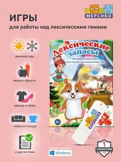 Развивающие игры на лексику на USB Лексические запасы