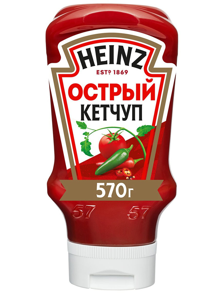 Heinz кетчуп Heinz острый 1кг