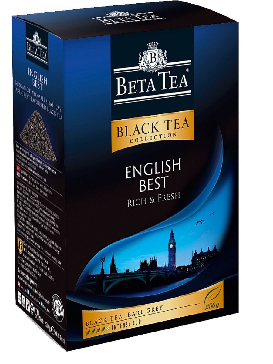 Tea английский. Чай черный Beta Tea с бергамотом листовой 100 г. Чай черный Beta Tea опа 250г. Чай черный Beta Earl Grey 100гр. Чай Beta Tea 