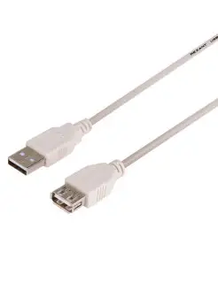 Кабель USB 1.8 м с контактами из никелированного сплава меди