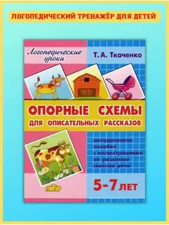 Опорные схемы для описательных рассказов, 5-7 лет