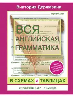 Вся английская грамматика в схемах и таблицах справочник