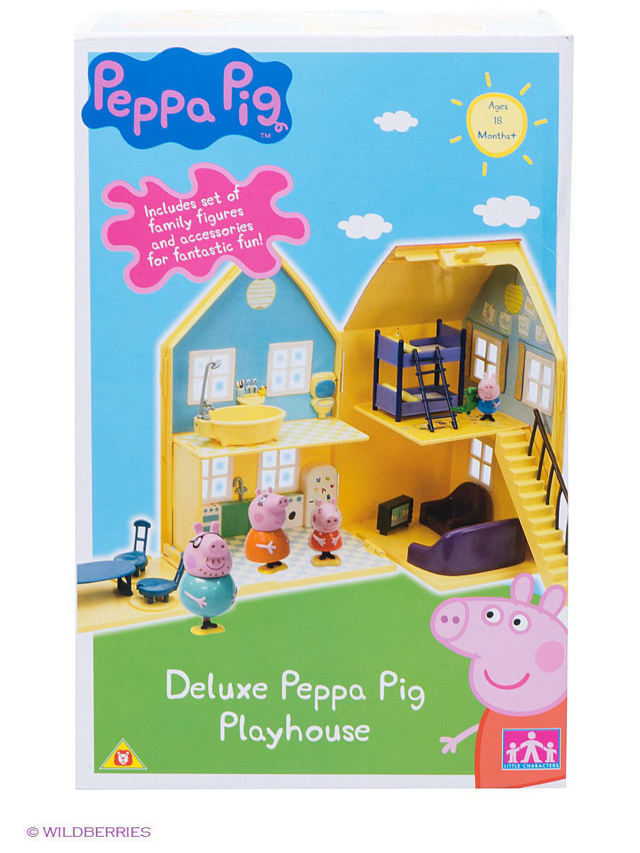 Игровой набор Intertoy Peppa Pig загородный дом Пеппы 20836