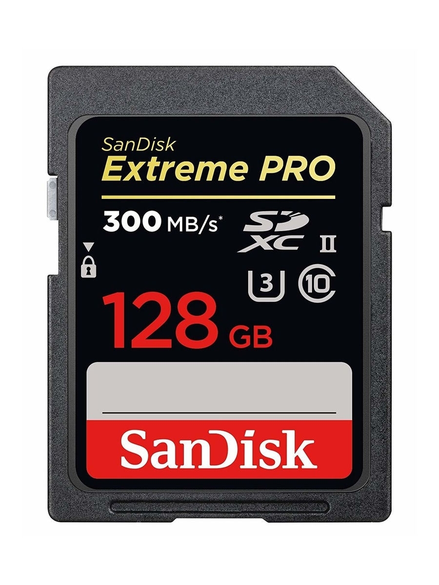 Карта памяти sandisk sdxc 64gb extreme pro uhs ii