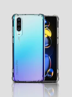 Чехол для Huawei P30 противоударный прозрачный