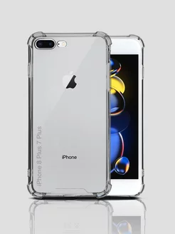 Чехол на Apple iPhone 8 Plus 7 Plus прозрачный