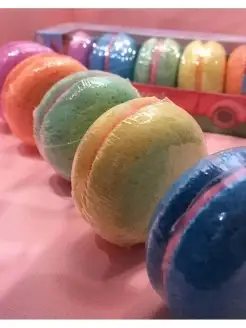 Бомбочки для ванны набор " Le macarons", 5шт 250 мл