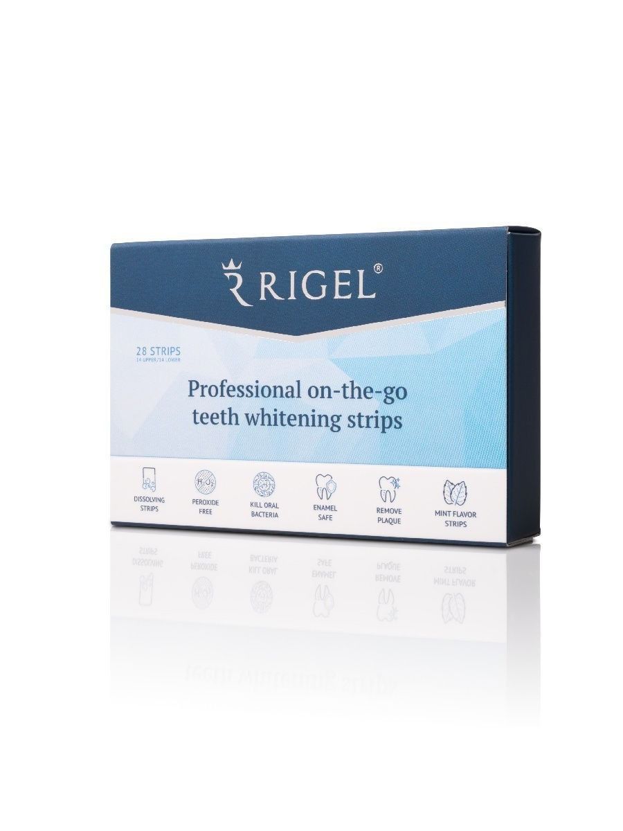 Teeth whitening отзывы. Полоски для отбеливания зубов Rigel. Rigel отбеливающие полоски. Отбеливающие полоски для зубов Райджел. Профессиональные полоски для отбеливания зубов on-the-go из Лондона.