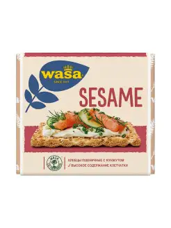 Хлебцы пшеничные Sesame с посыпкой из кунжута, 200г