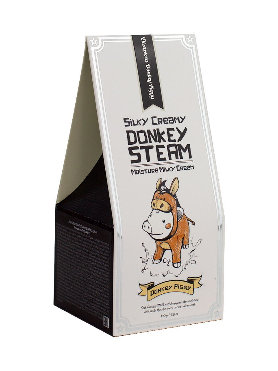 Silky creamy donkey steam moisture milky cream крем фото 24