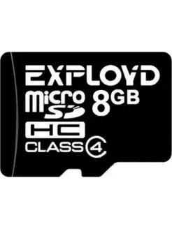 Карта памяти MicroSD 8GB Class 10 без адаптера