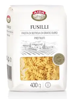 Макаронные изделия Fusilli Спирали 400г