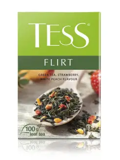 Чай зеленый Flirt, листовой, 100 г