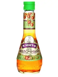 Уксус яблочный ТМ "Кинто", 250 мл