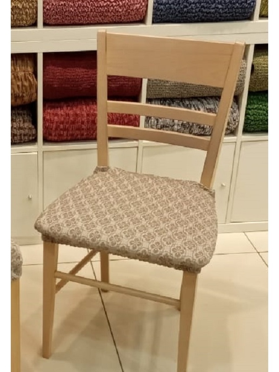 Чехол на сидушку стула на резинке