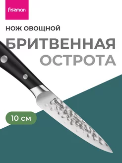 Нож кухонный для овощей HATTORI 10 см