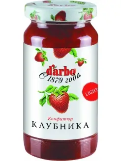 Конфитюр Клубника с пониженной калорийностью 220 г