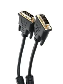 DVI D кабель дивиай Dual link с фильтрами 1.8 метра