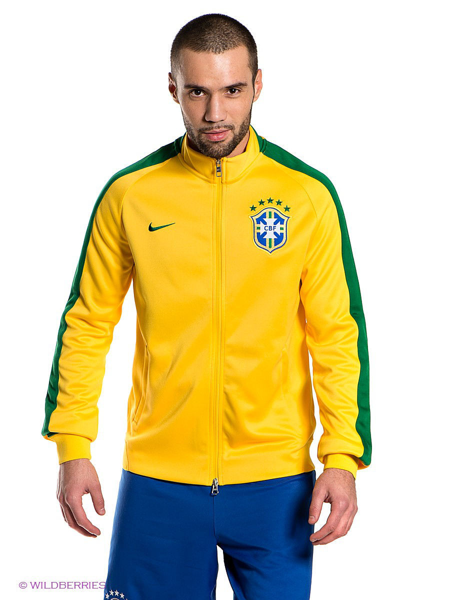 Nike Brasil CBF олимпийка