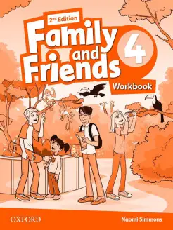 Family & Friends 2ed 4 Workbook рабочая тетрадь оригинал