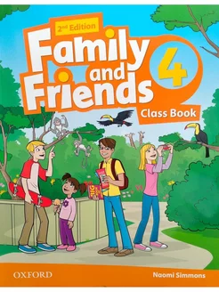 Family & Friends 2ed 4 Class Book учебник оригинал