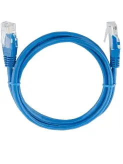 Патчкорд utp кат.5e rj-45 вилка -rj-45 вилка, синий, 1.5 м