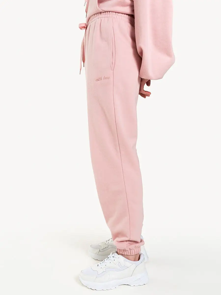 Розовые спортивные брюки Gloria Jeans 12243857 купить в интернет-магазине Wildberries