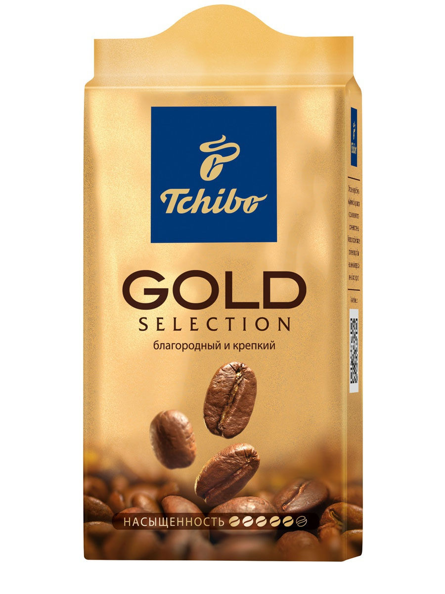 Кофе молотый Tchibo Gold selection, 250 г