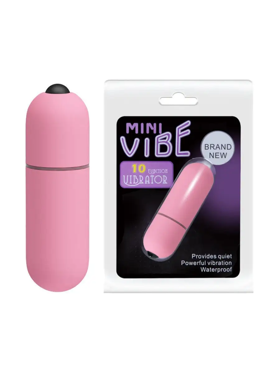 Mini Vibe Розовая компактная вибропуля Baile 12378019 купить в  интернет-магазине Wildberries
