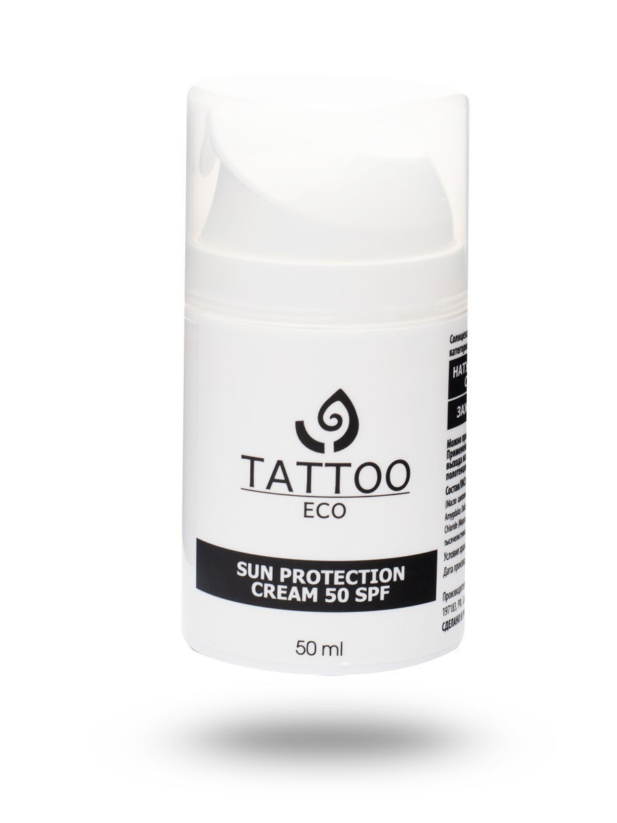 Tattoo Eco солнцезащитный крем SPF 50