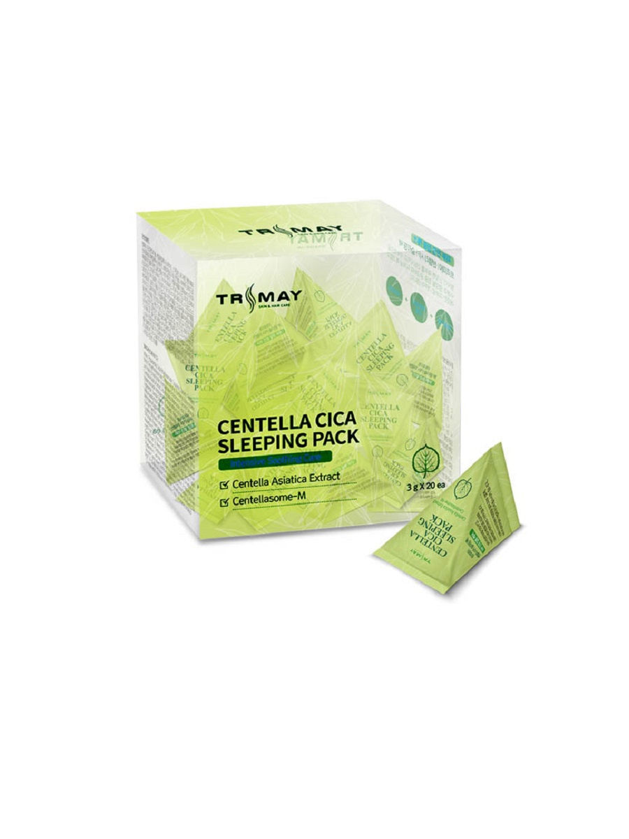 Trimay маски ночные. Ночная маска для лица с центеллой trimay Centella cica sleeping Pack(3 гр*20 шт). Успокаивающая ночная маска с центеллой Centella cica sleeping Pack. Trimay ночные маски. Trimay ночные маски в пирамидках.