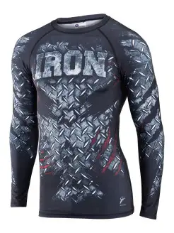 Рашгард мужской спортивный Iron для ММА фитнеса