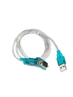 COM port USB 1.2м кабель 9 pin интерфейс RS232 DB9 DB25