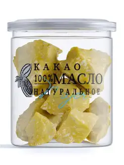 Какао масло натуральное нерафинированное PREMIUM, 150г