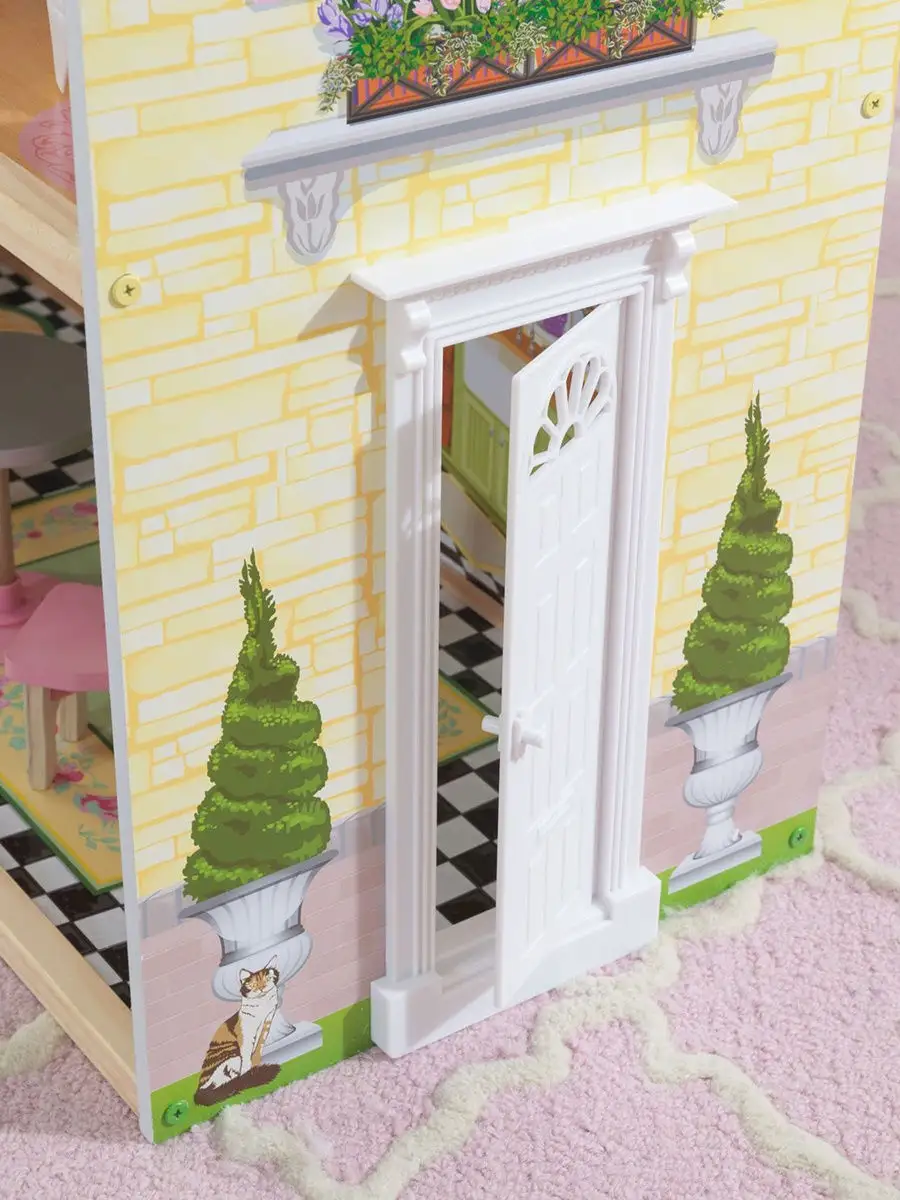 Дом из дерева для Барби 