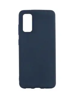 Чехол-накладка для Galaxy S20 Fluff TPU Hard Blue