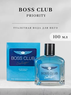 Духи мужские BOSS CLUB Challenger свежие 100 мл