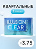 Контактные линзы CLEAR -3.75 3 месяца 2 шт бренд ILLUSION продавец Продавец № 48436