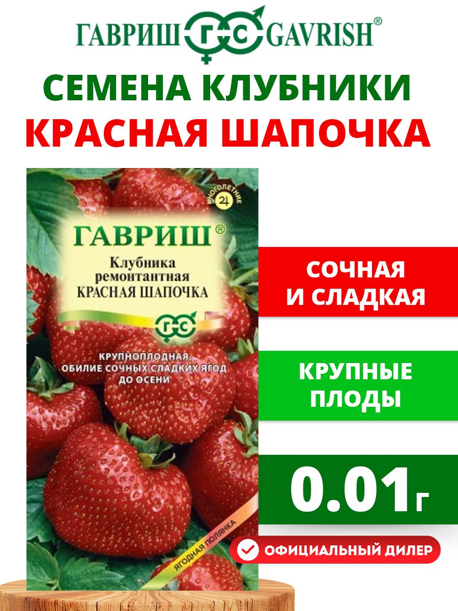 Земляника красная шапочка Гавриш