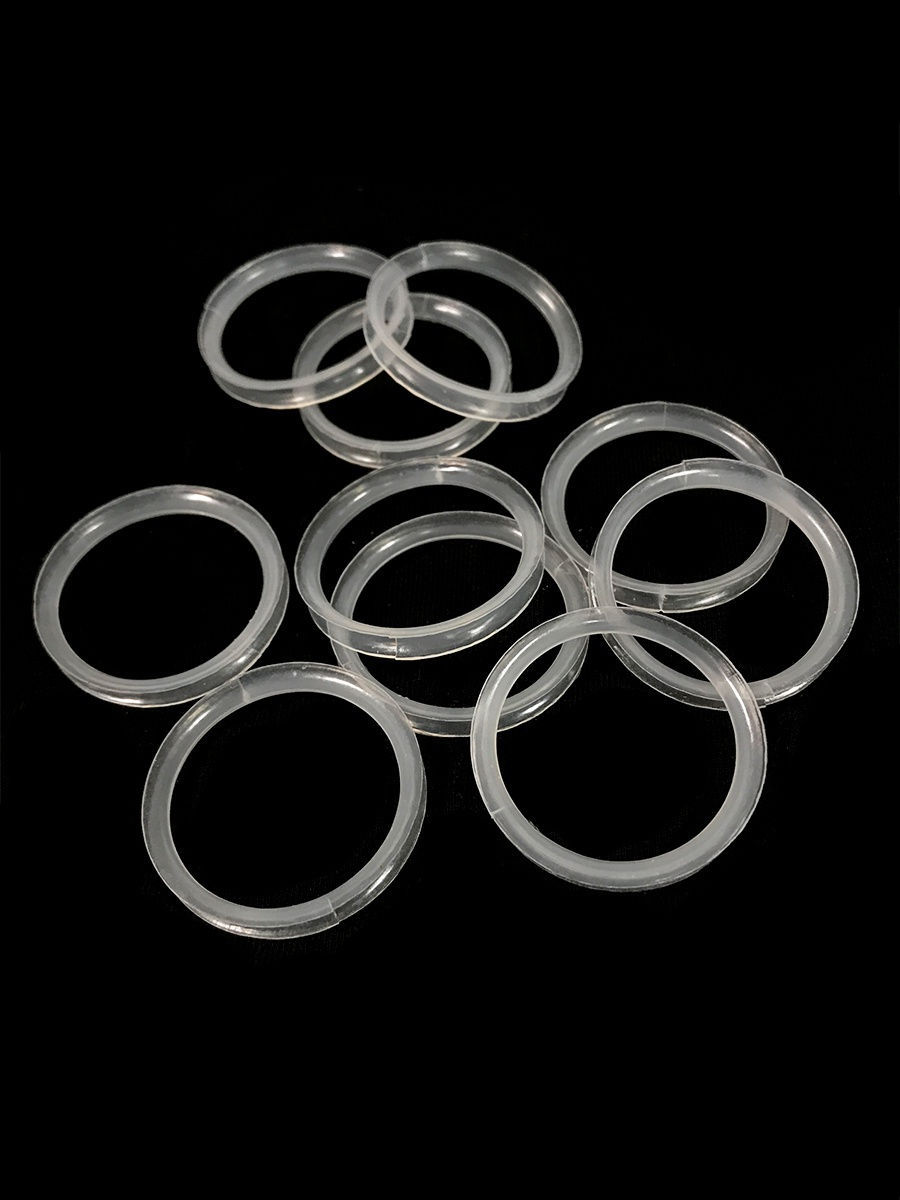 Металлические кольца для карниза для штор - фото