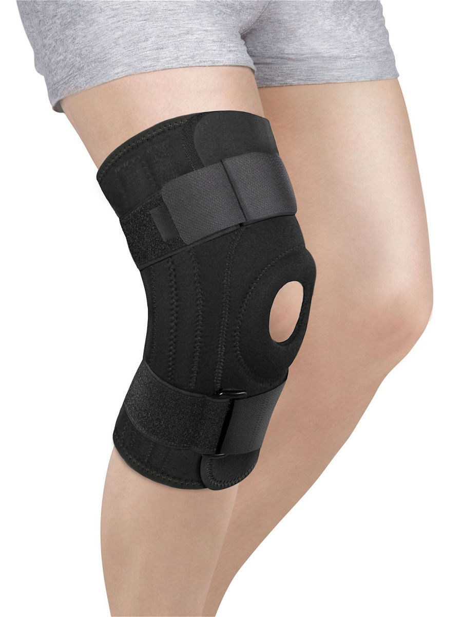 Бандаж на коленный сустав с металлическими шарнирами orto