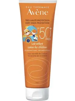 Детский солнцезащитный крем молочко SPF50 +