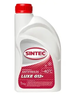 Антифриз ANTIFREEZE LUXE G12+ 1кг красный -40