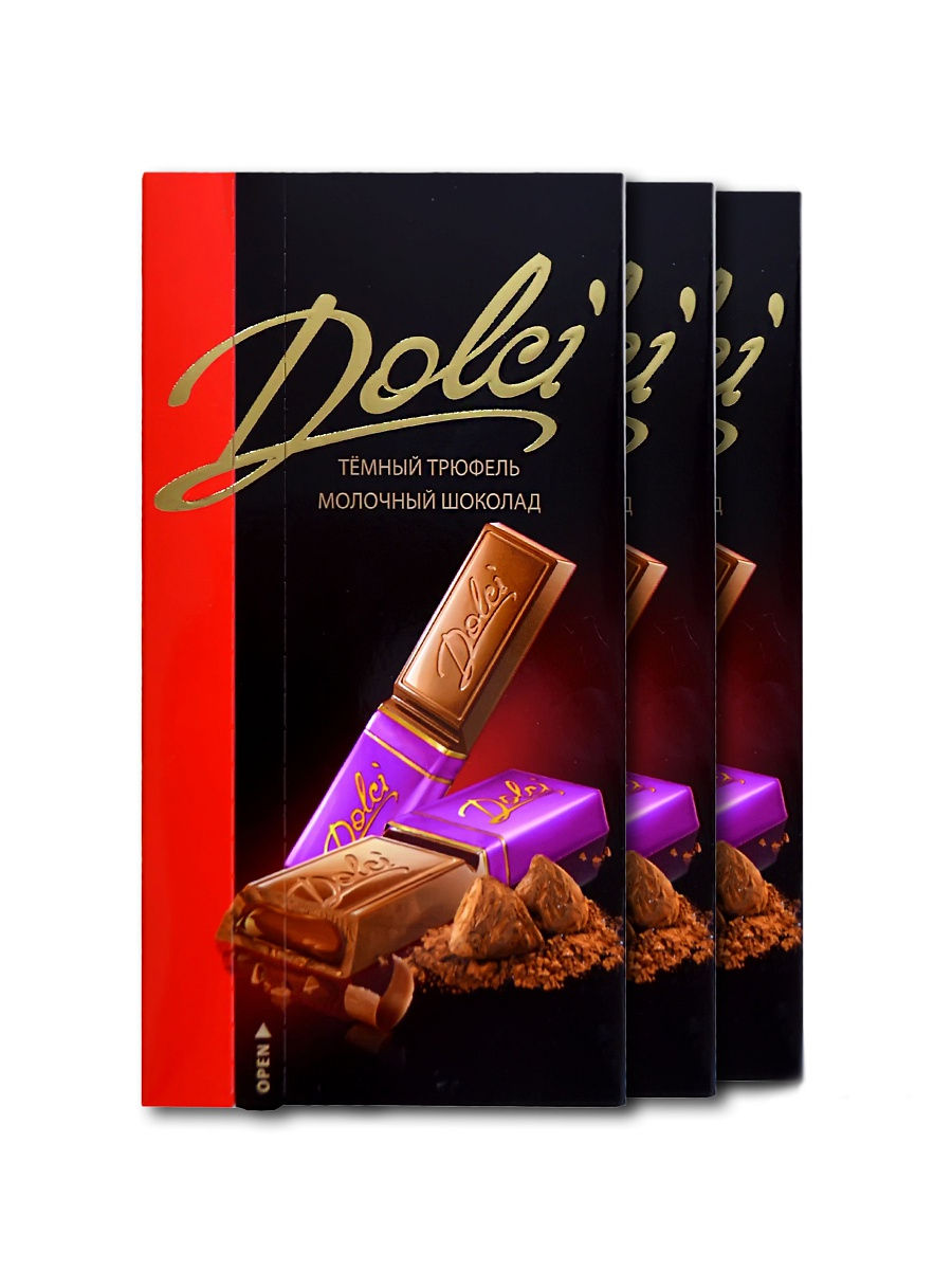 Шоколад dolci молочный 80г