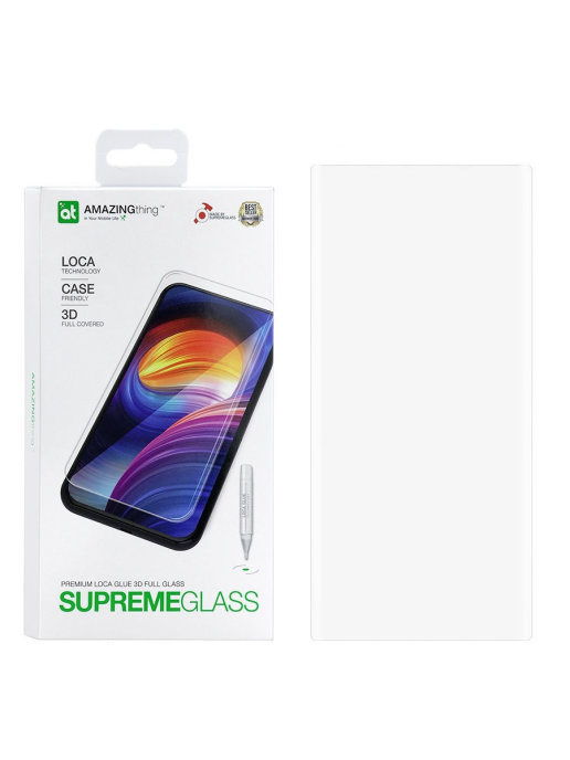 AMAZINGthing iPhone XS MAX 0.2M 3D HYBIRD FULLY COVERED SUPREME