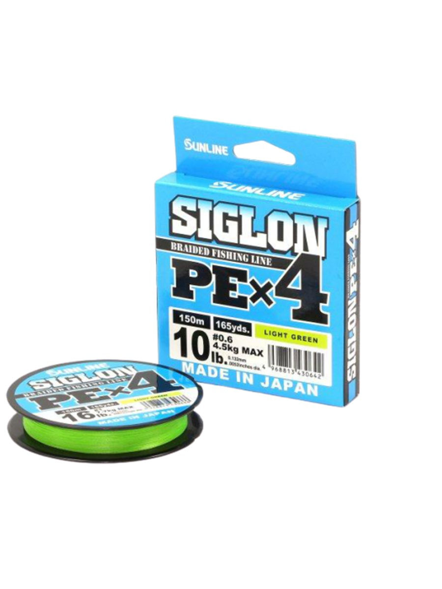 Плетёный шнур Sunline Siglon pex4 Dark Green 150m #0.2/3lb. Siglon Sunline pex4 20lb. Siglon Sunline pex4 многоткоробок. Sunline Siglon pe×8 150m(Light Green.